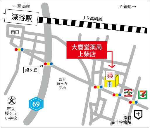 大慶堂漢方薬局MAP
